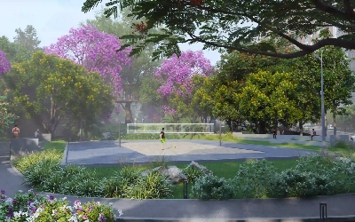 Beach Volleyball Court